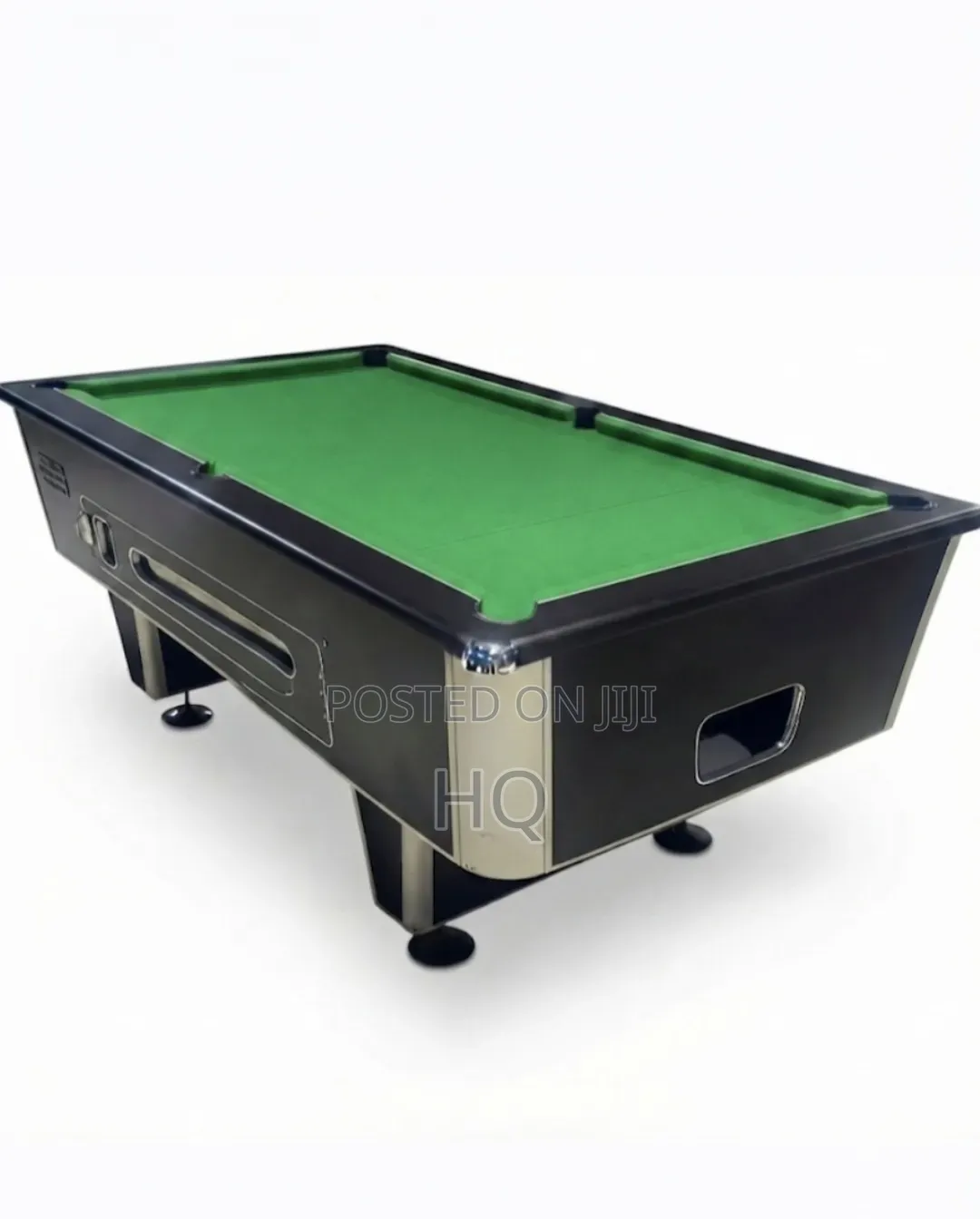 Pool Table in Shop With Guidelines