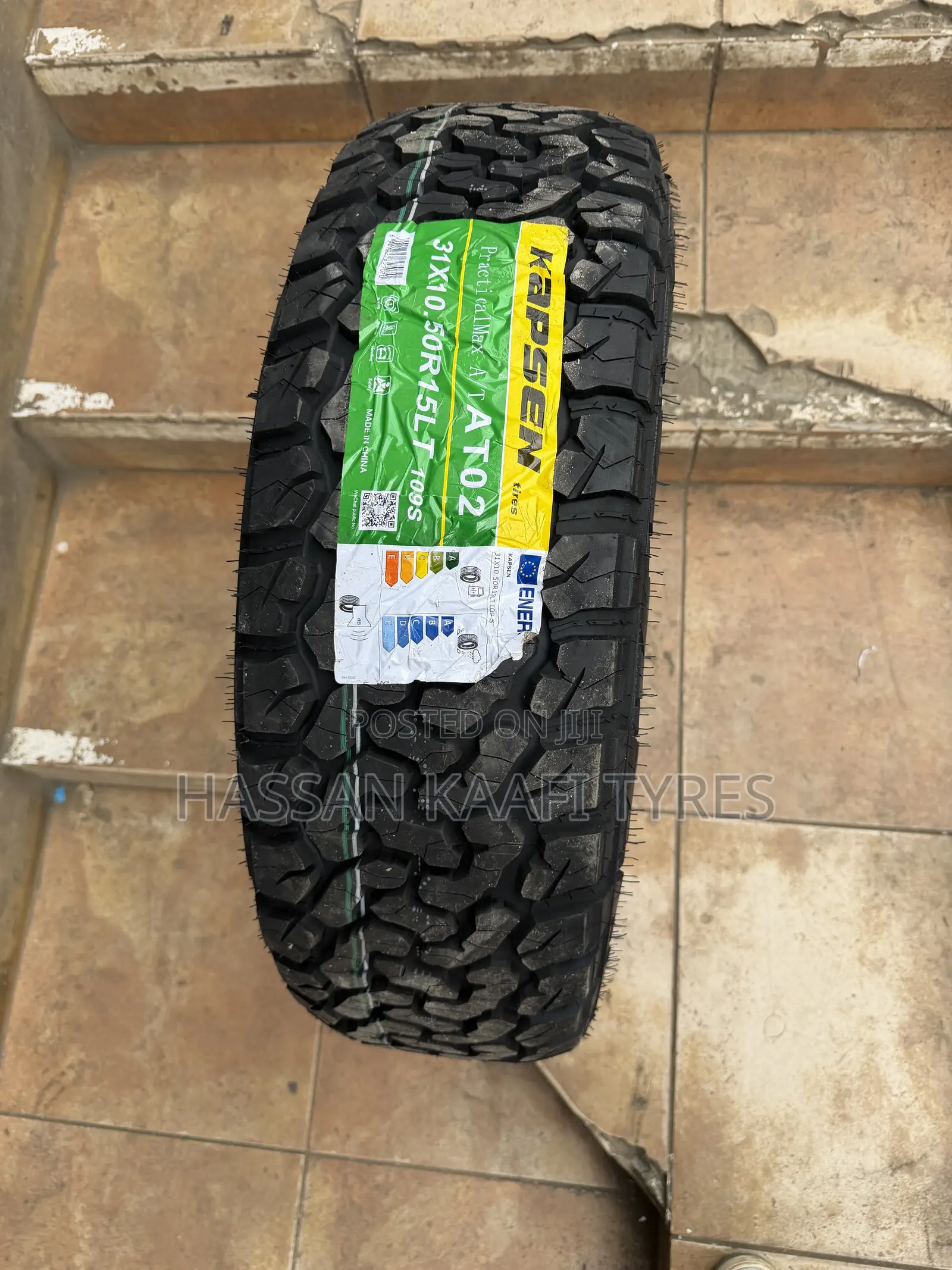 31x10.50R15 Kapsen Tyre a/T