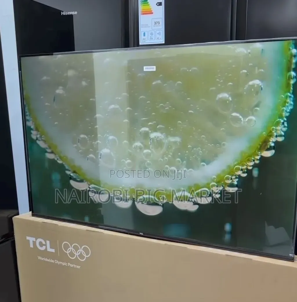 Frameless TCL 55 4 K HDR Smart TV With Bluetooth 5.0