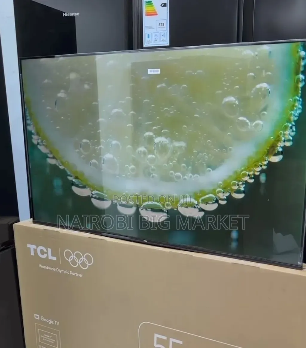 Frameless TCL 55 4 K HDR Smart TV With Bluetooth 5.0