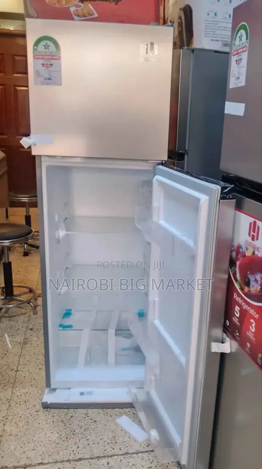 (5 Years Warranty )Double 173 Litres Refrigerator