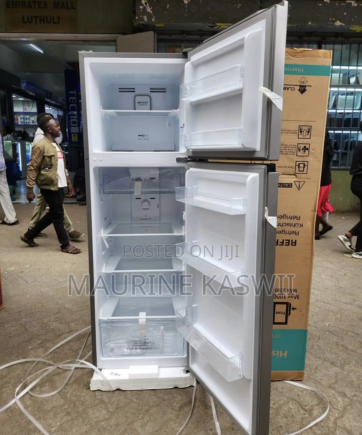 Hisense Ref250dr 250l Double Door Fridge