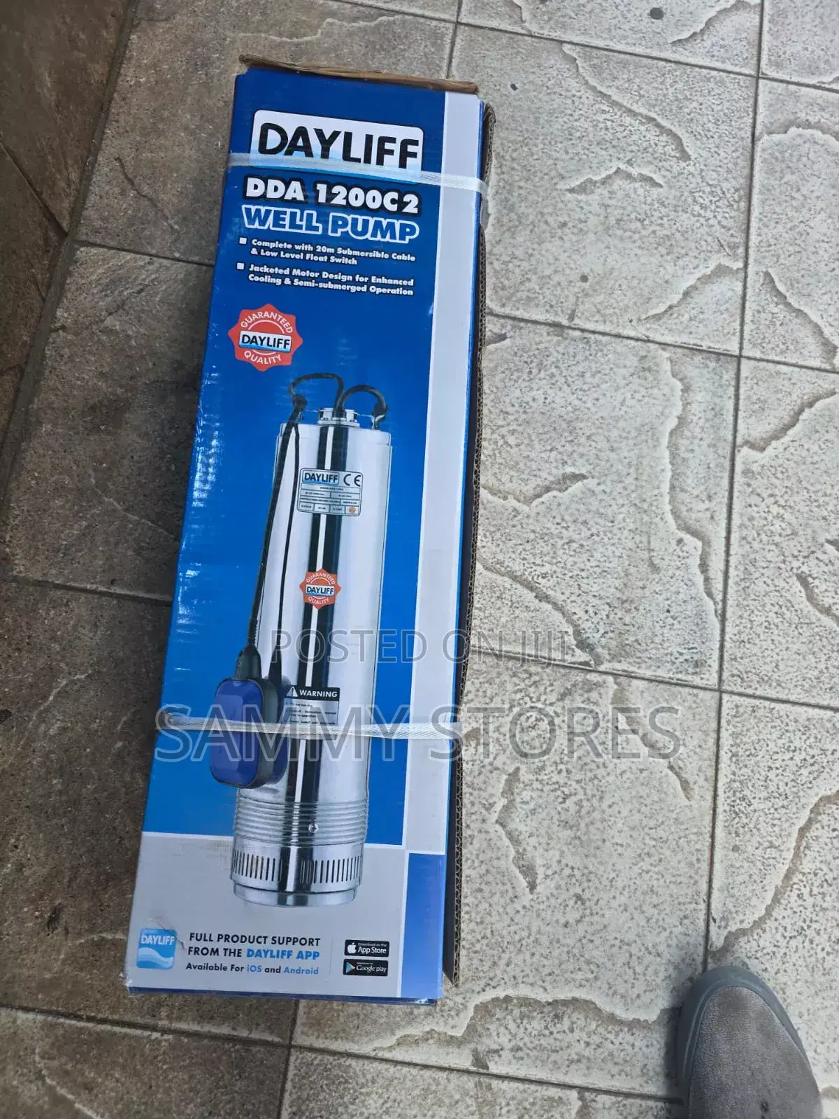 Dayliff DDA 1200C2 Deep Well Water Pump