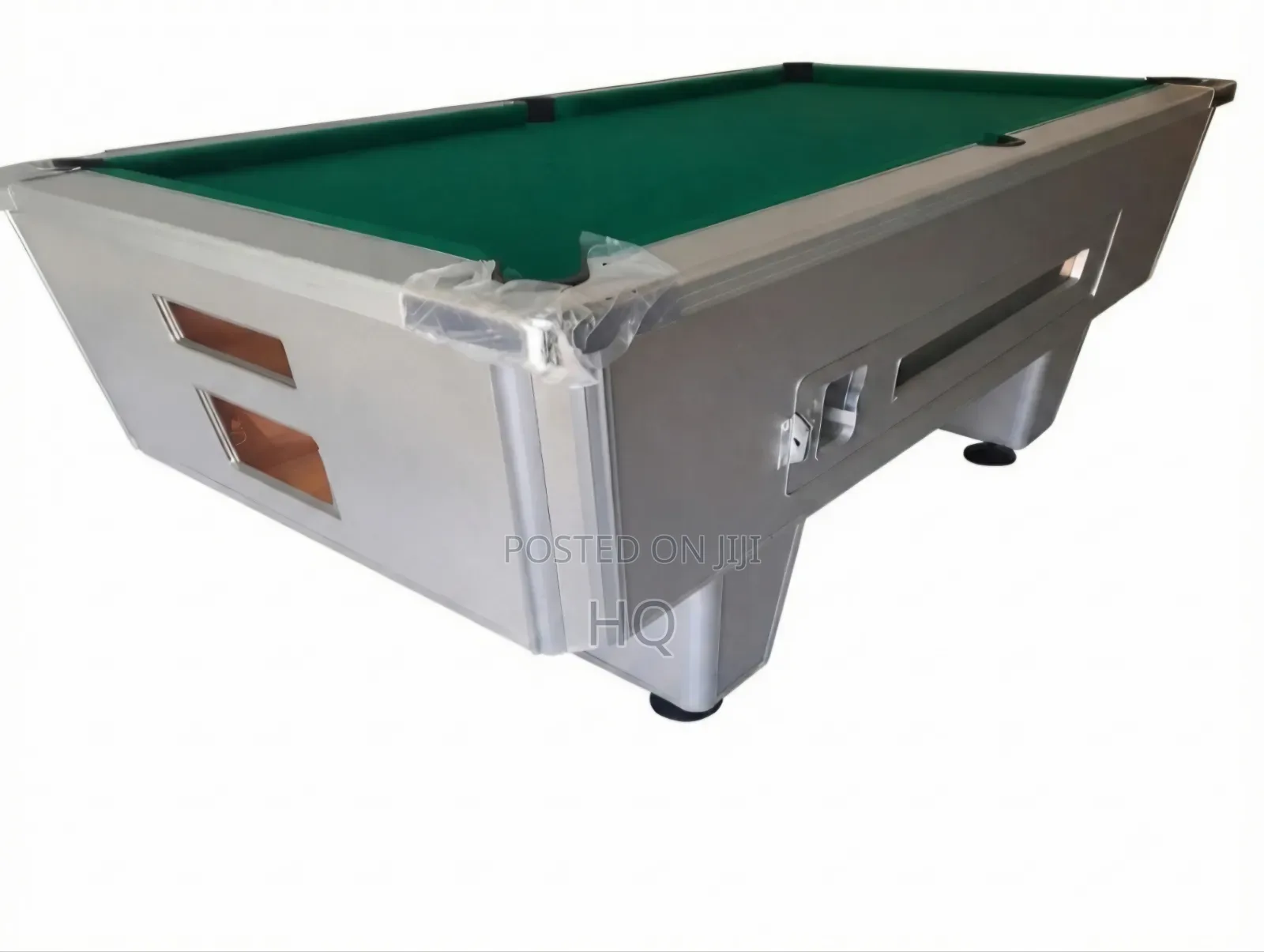 White Gray Pool Table Marble Top Mannerly