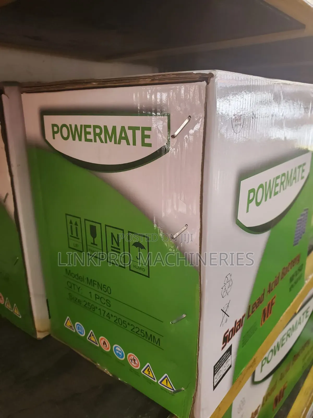 50Ah Powermate Sealed Maintenance Free Solar Battery