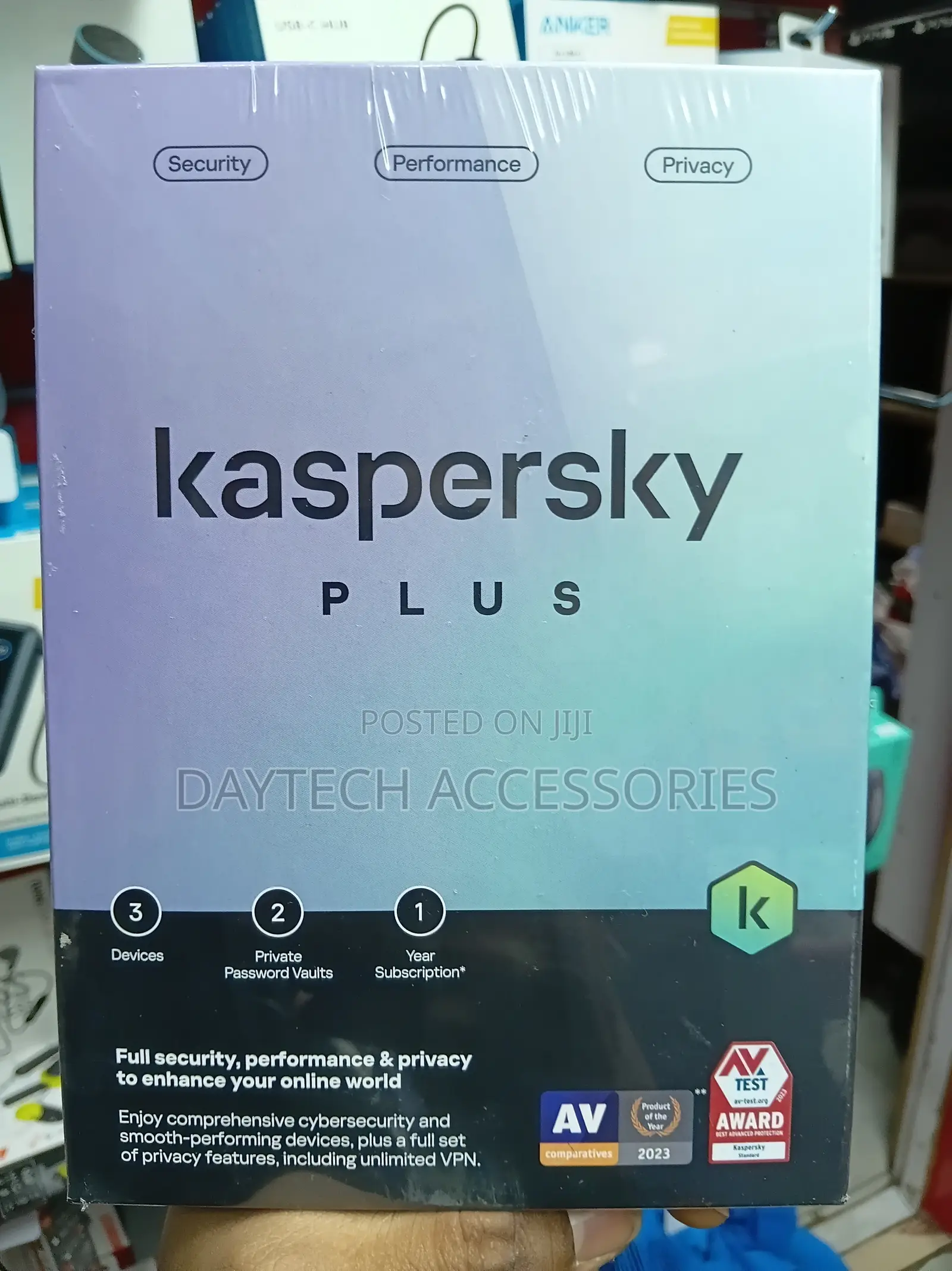 Kaspersky Plus Internet Security 3 Devices 1 Year – Kl1042q5cfs