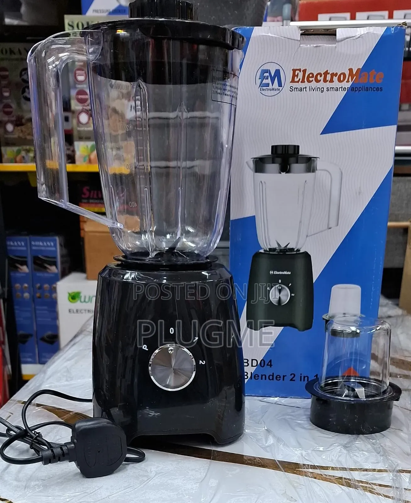 2 in 1 Electromate Blender 1.6 Litres 2 Speeds