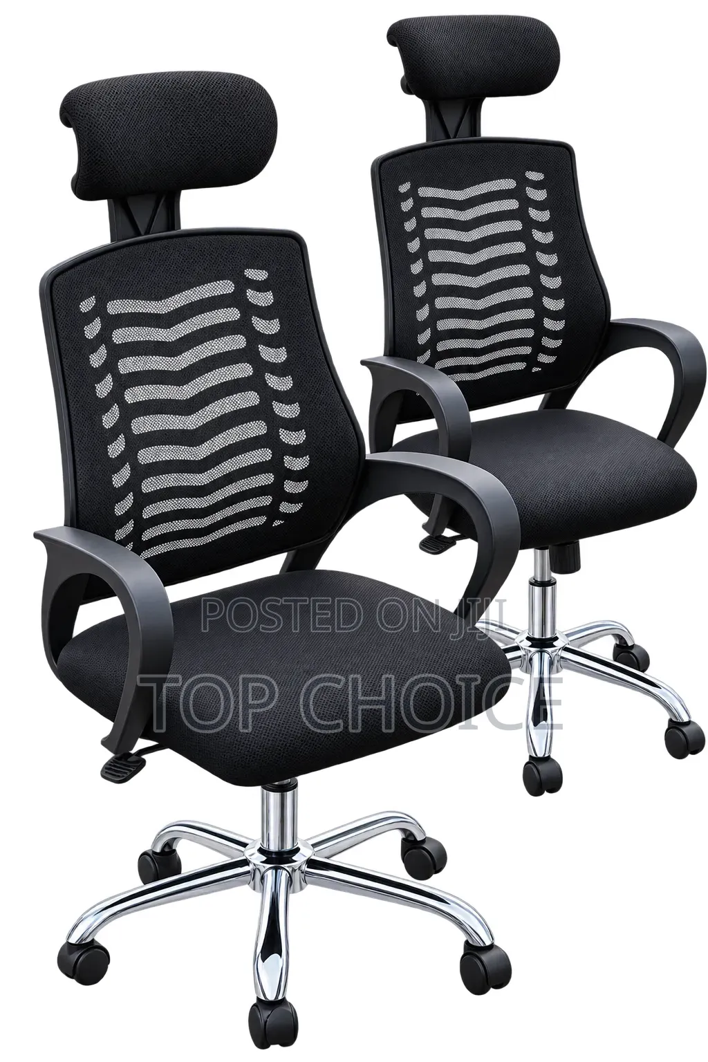 Ergonomic Mesh Office Chair With Headrest