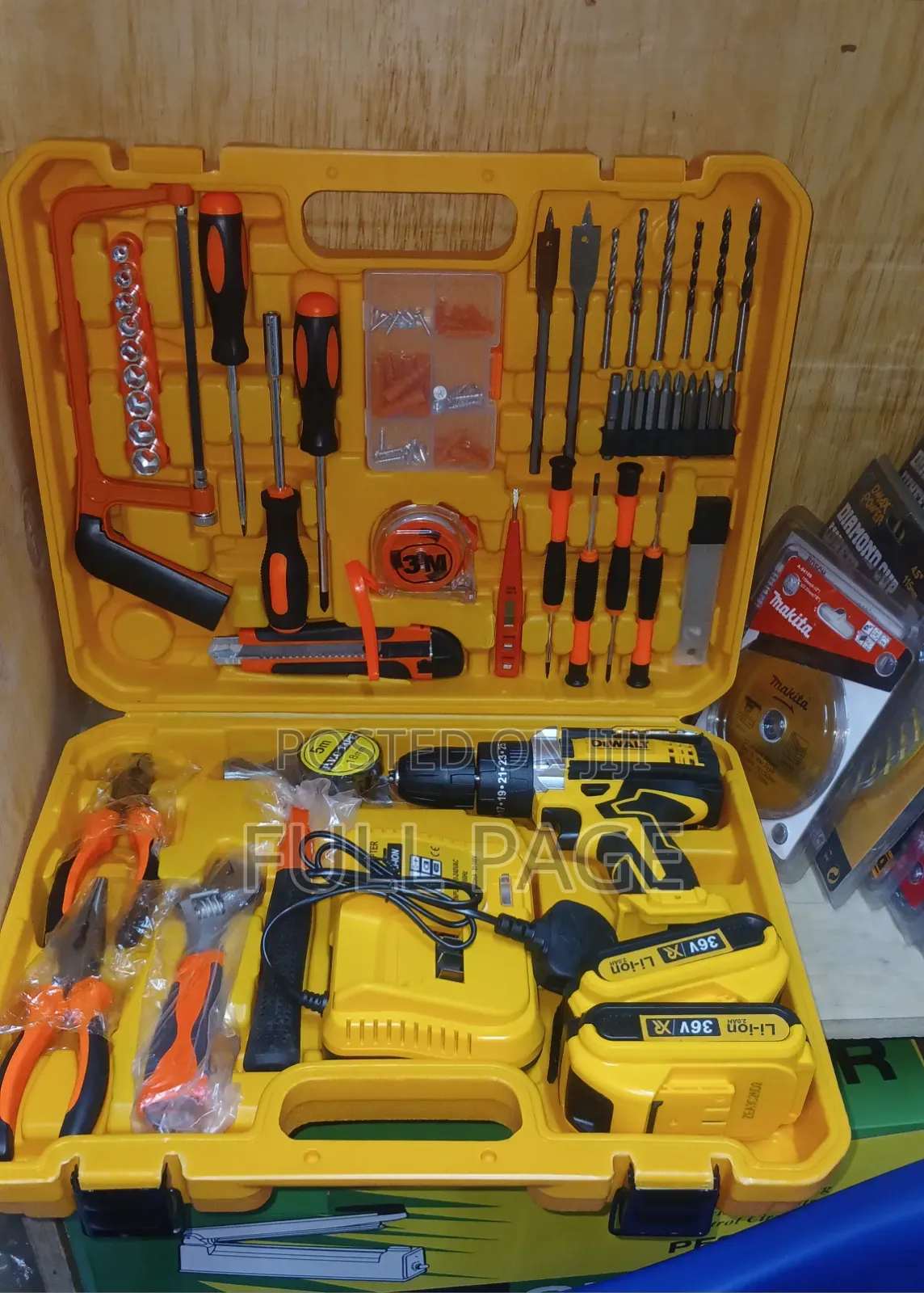 Dewalt 36v Cordless Drill Set