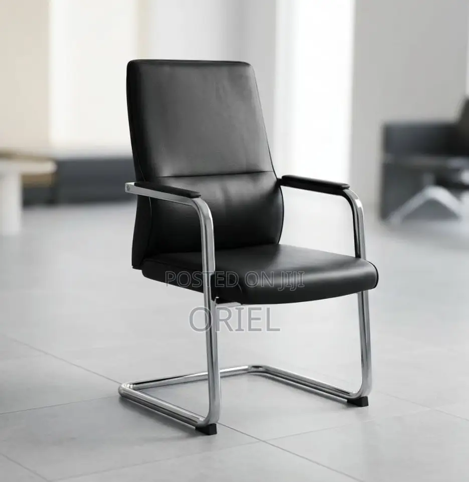 Office Chair : Reception Office Waiting Leather Chair