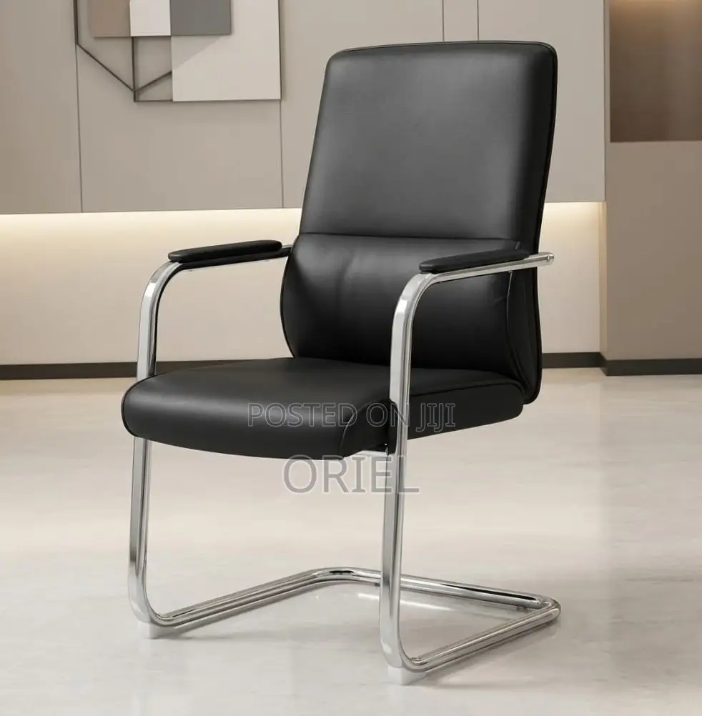 Office Chair : Reception Office Waiting Leather Chair