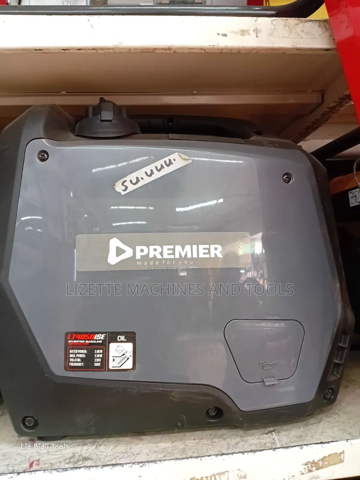 Premier 3.5kW Petrol Silent Inverter Generator Keystart