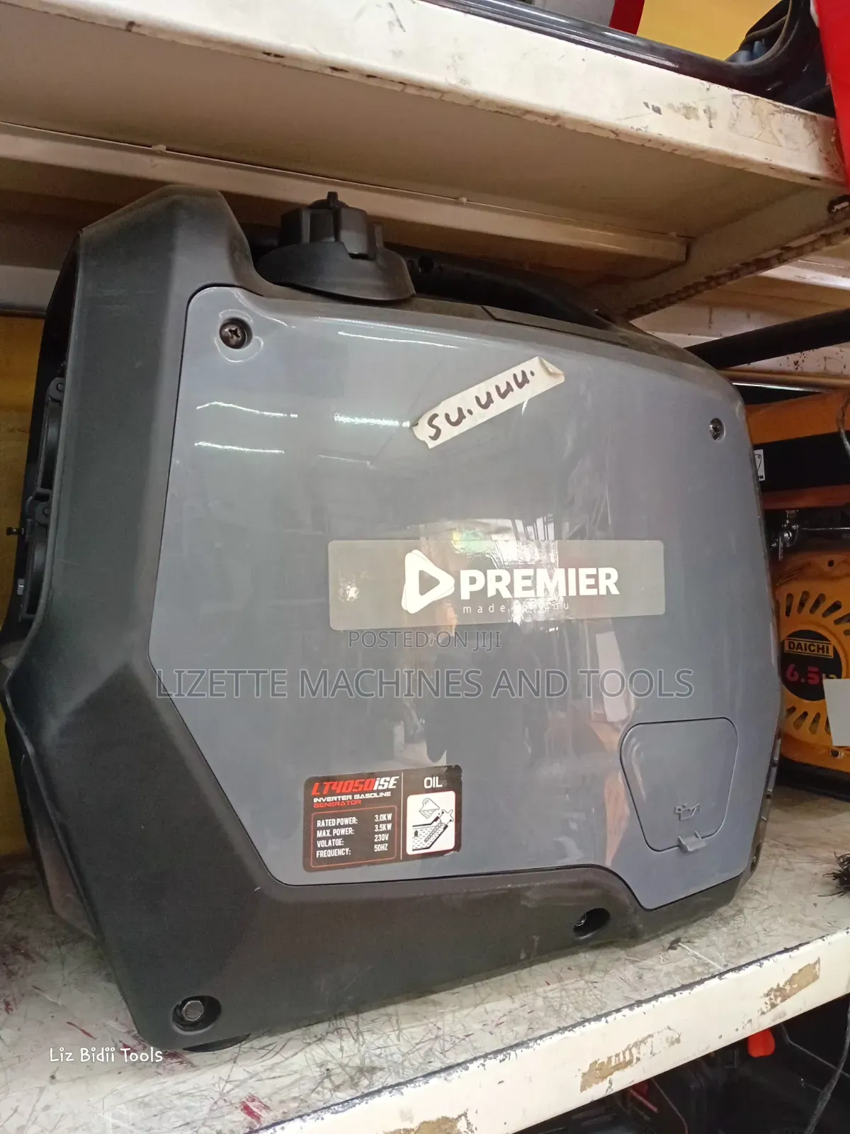 Premier 3.5kW Petrol Silent Inverter Generator Keystart