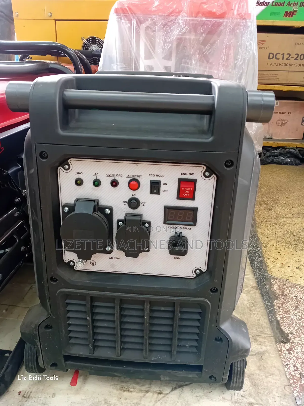 Premier 5.5kW Petrol Silent Inverter Generator Keystart