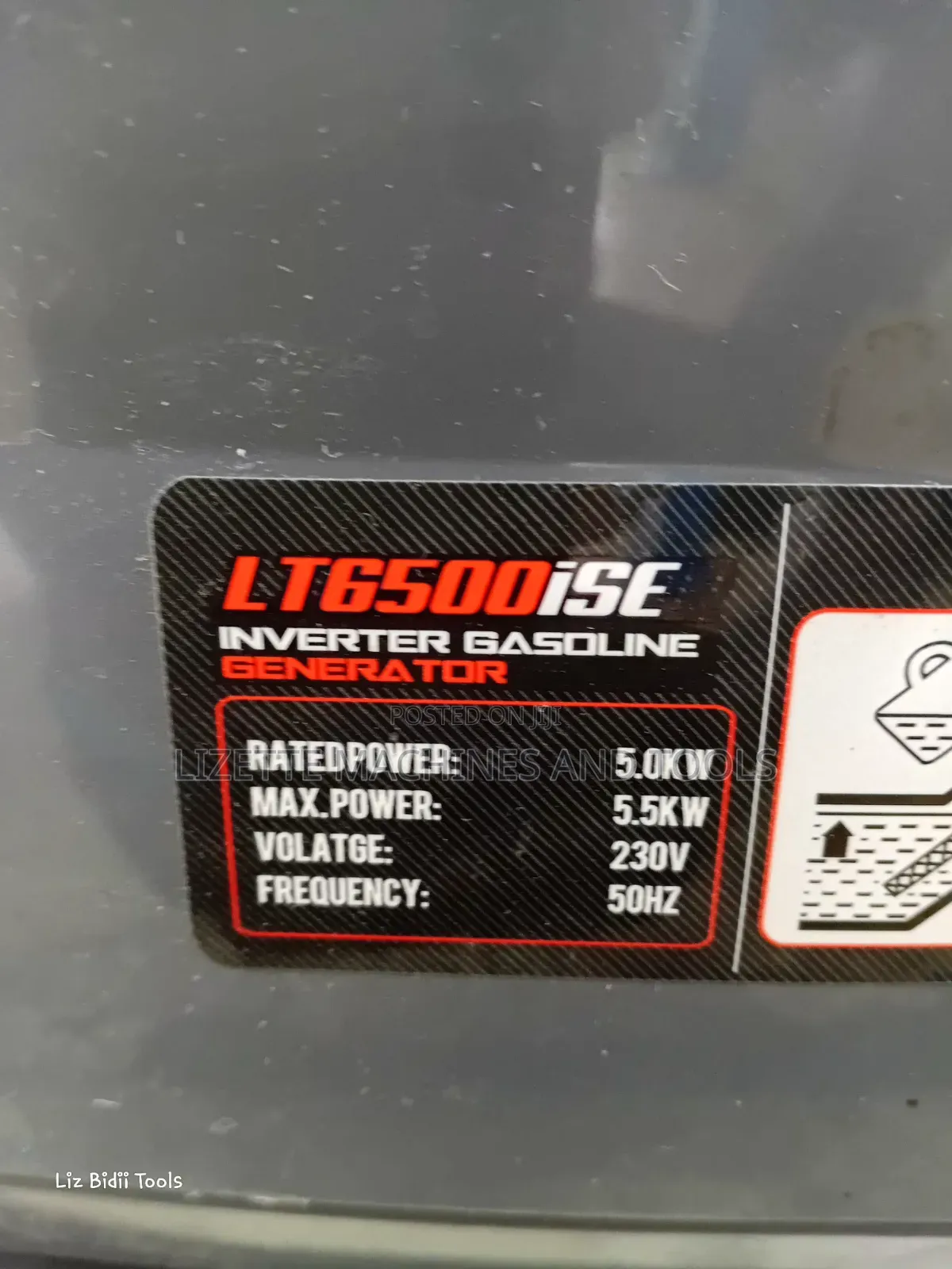Premier 5.5kW Petrol Silent Inverter Generator Keystart