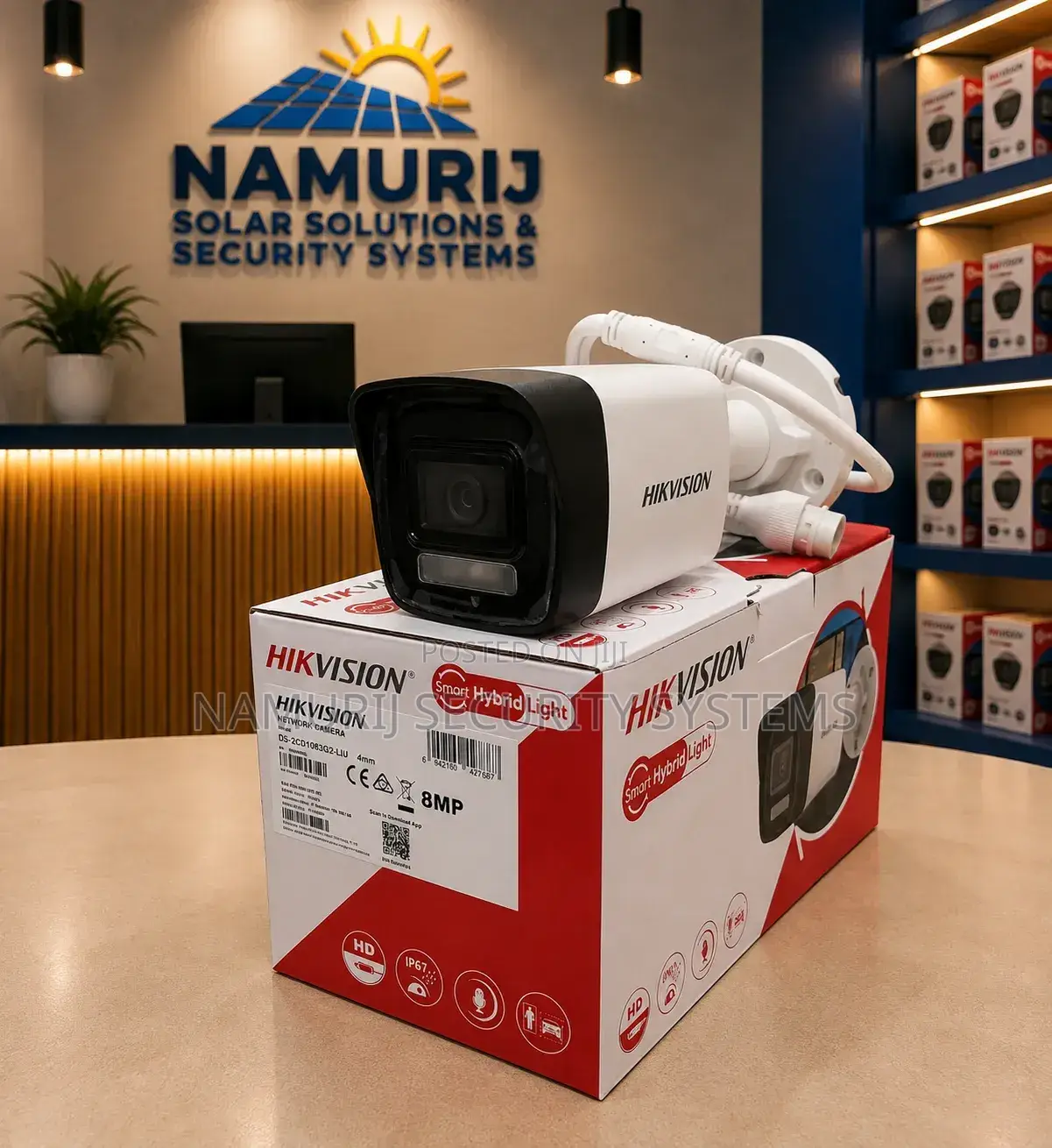 Hikvision 8MP Camera
