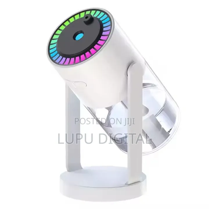 Mini Ultrasonic 280ml Aroma Essential Oil Diffuser Car USB Rotating