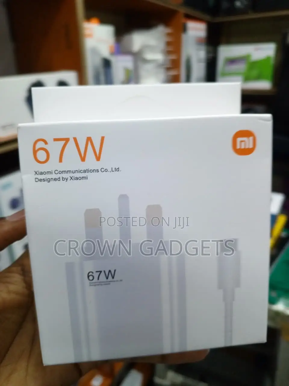 Xiaomi 67W Fast Charger With USB-C Cable for Xiaomi Redmi
