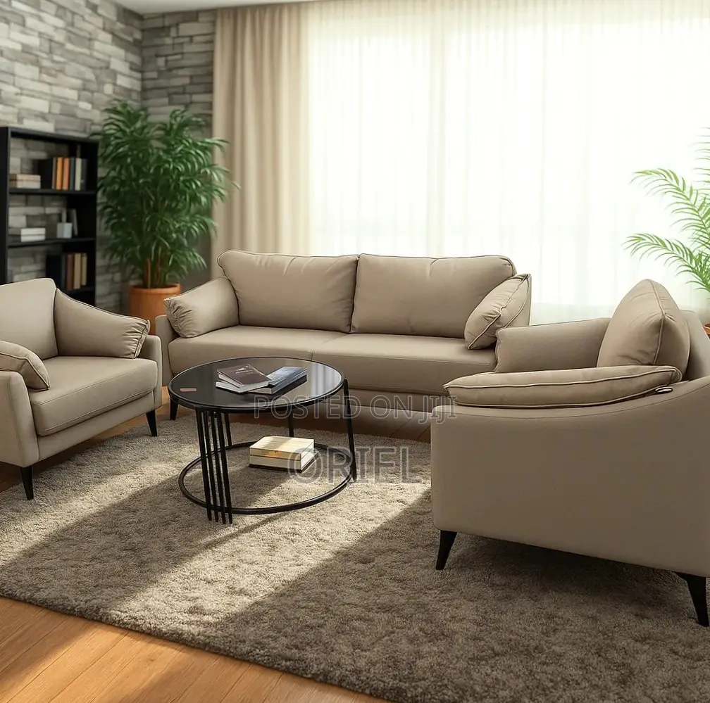 Office Sofa : 5-Seater Office Reception Lounge Sofa