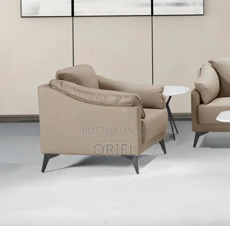 Office Sofa : 5-Seater Office Reception Lounge Sofa