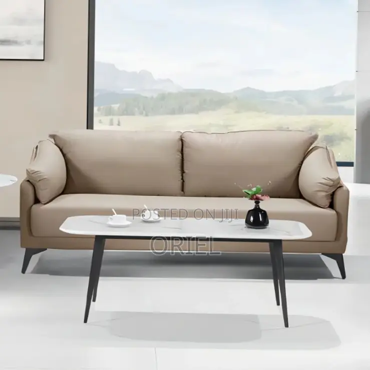 Office Sofa : 5-Seater Office Reception Lounge Sofa
