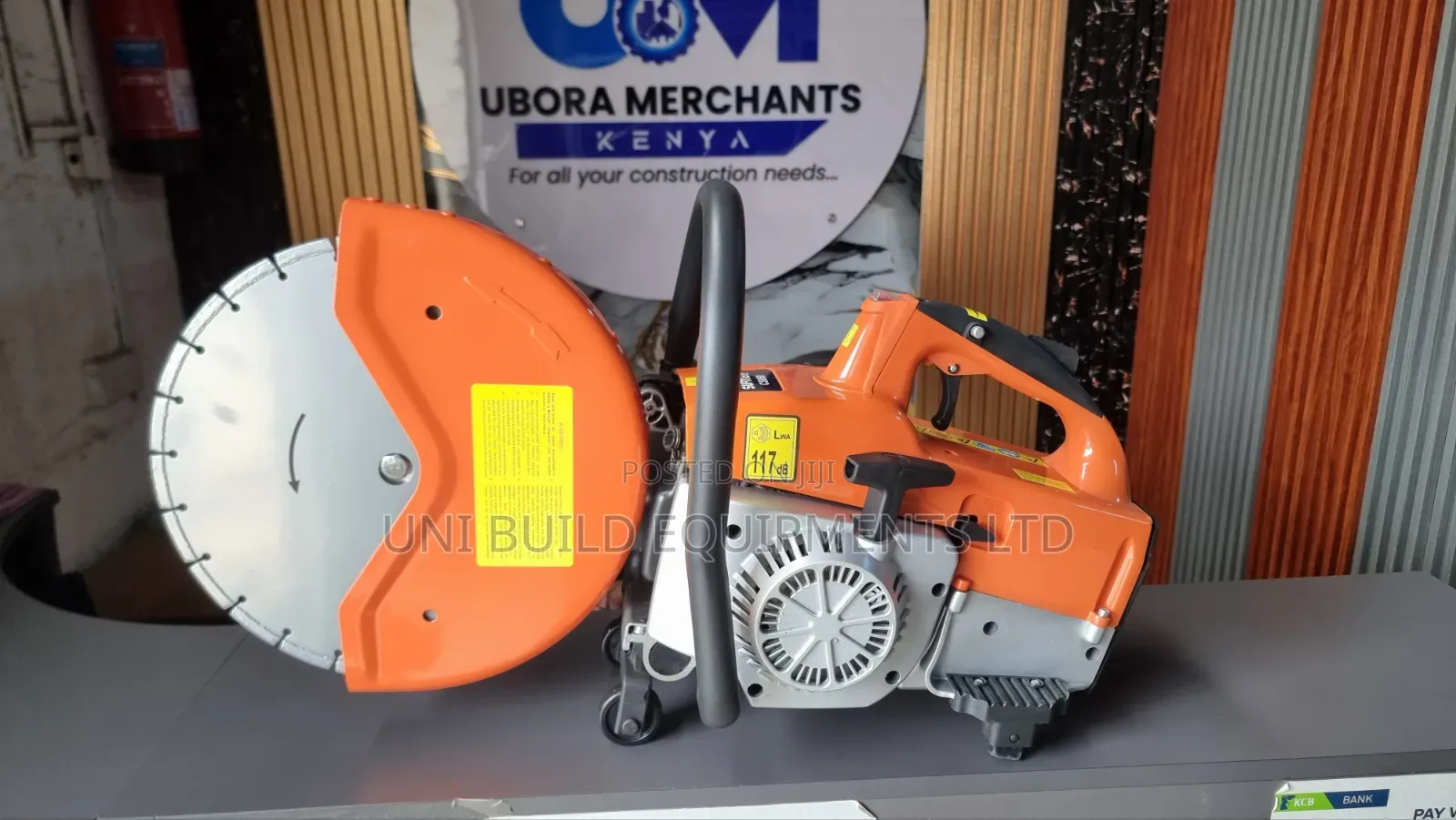 Petro Powerd Concrete Cut of Saw