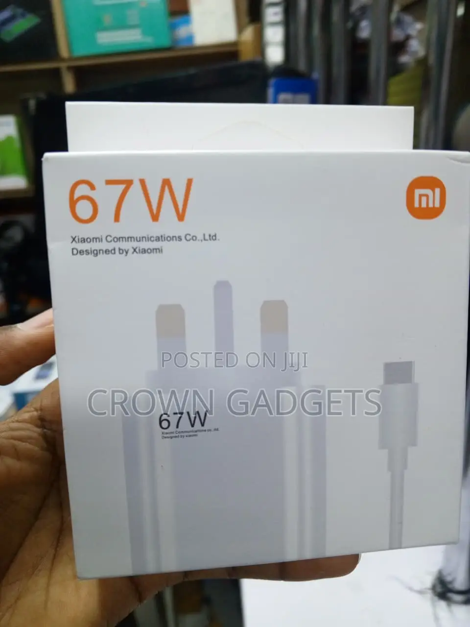 Xiaomi 67W Turbo Charge Adapter With USB-C Charging Cable