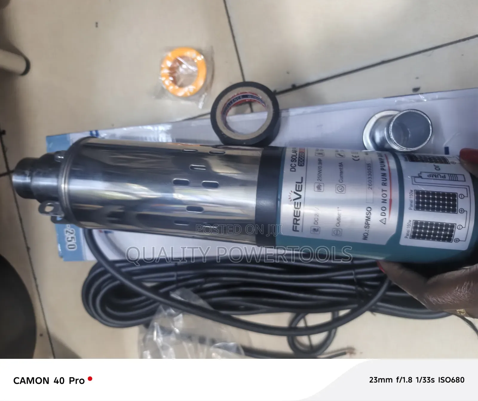 Dc Solar Pump 24v 250w 50m-Legit