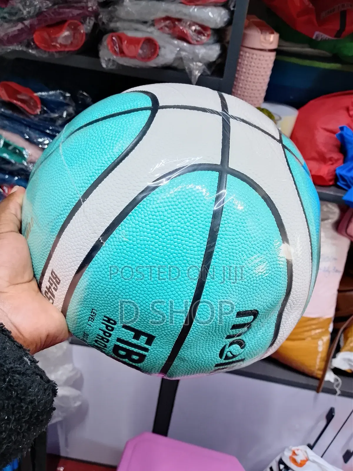 Skyblue Molten Football