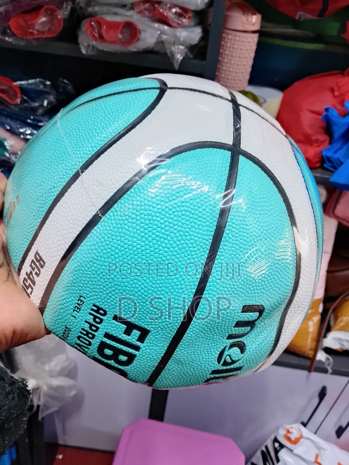 Skyblue Molten Football