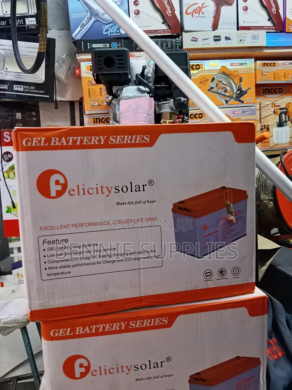 Best 100ah Felicity Gel Battery