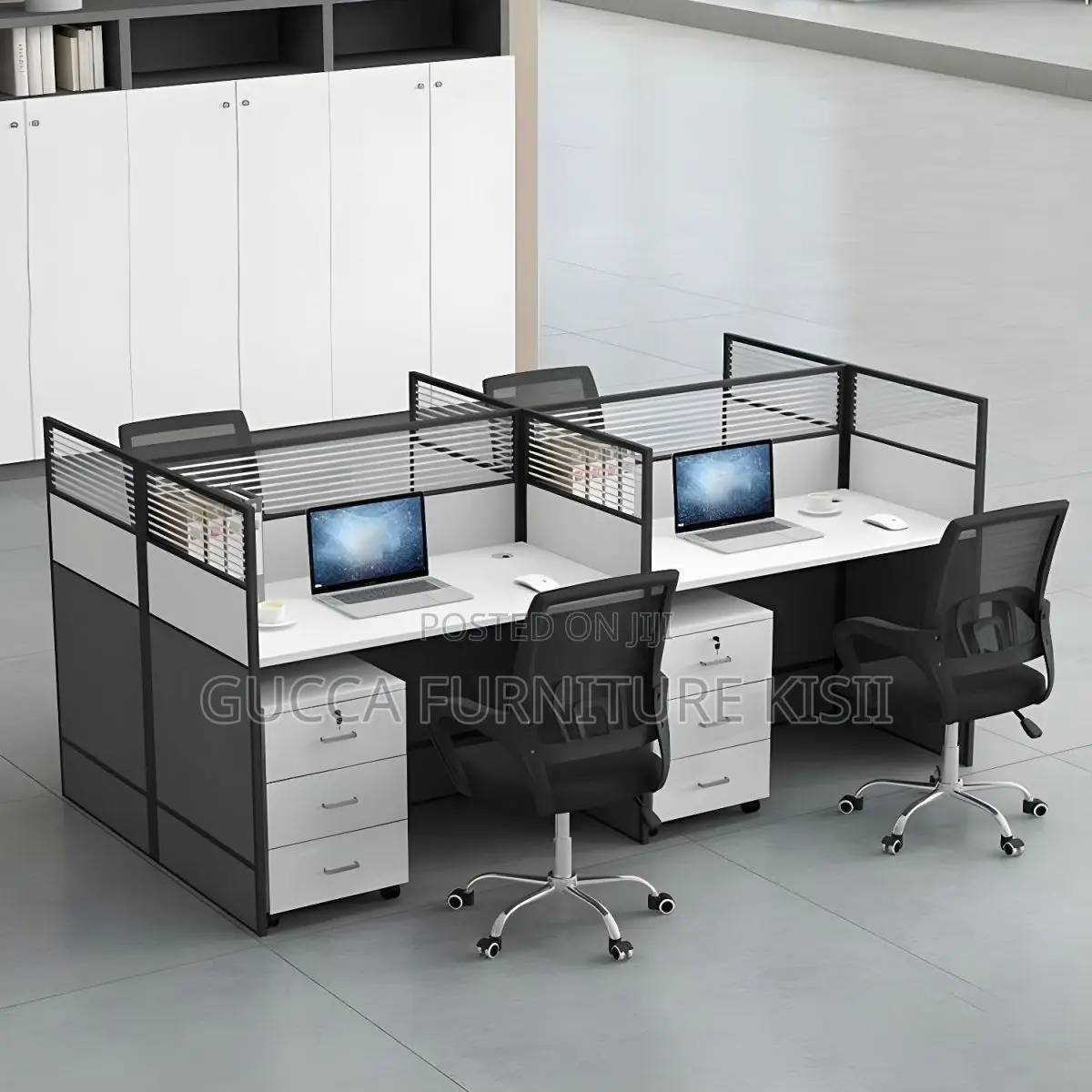 Office Workstation; 4-Seater Cyber Workstation