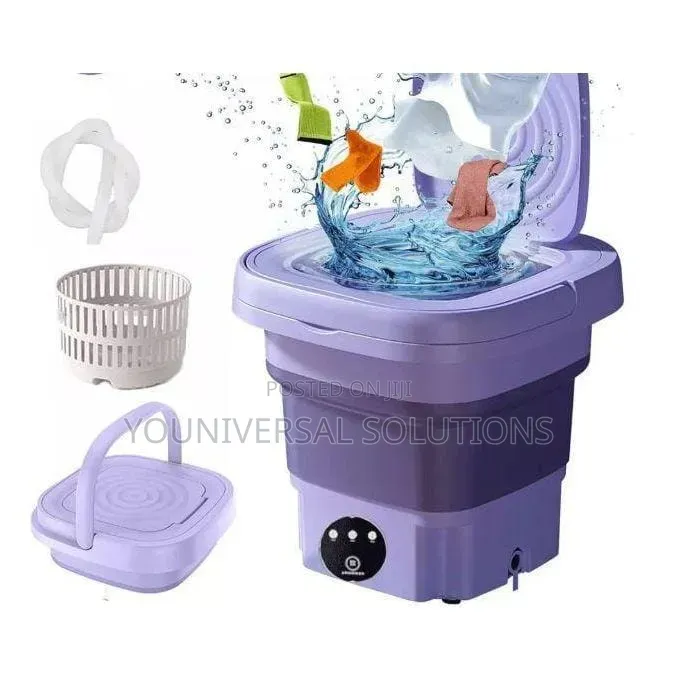 *Electric Foldable Washing Machine. 7.5Kg