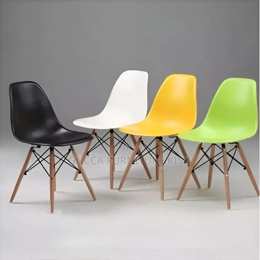 Home Chair; Eames Leg Wooden Chair