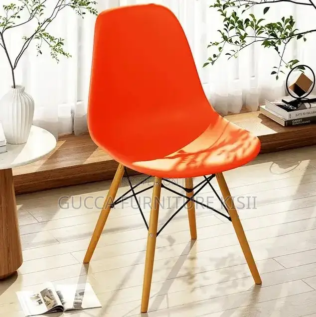 Home Chair; Eames Leg Wooden Chair