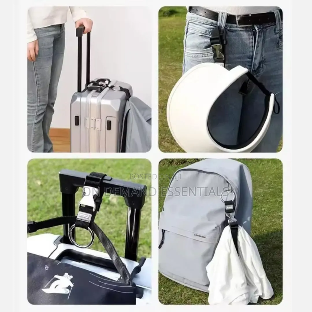 Hands Free Luggage Straps Add a Baggage