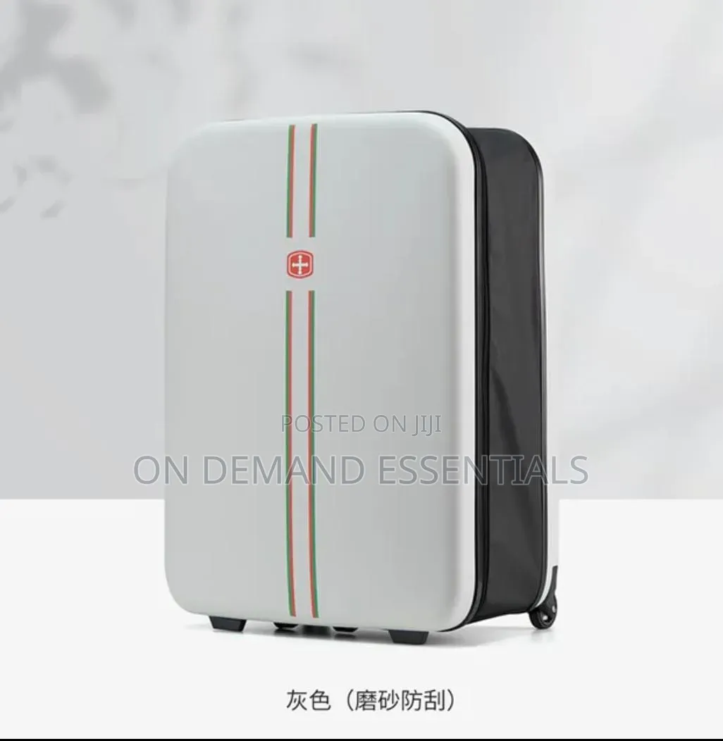 Collapsible Travel Luggage Bag With Wheels Lock