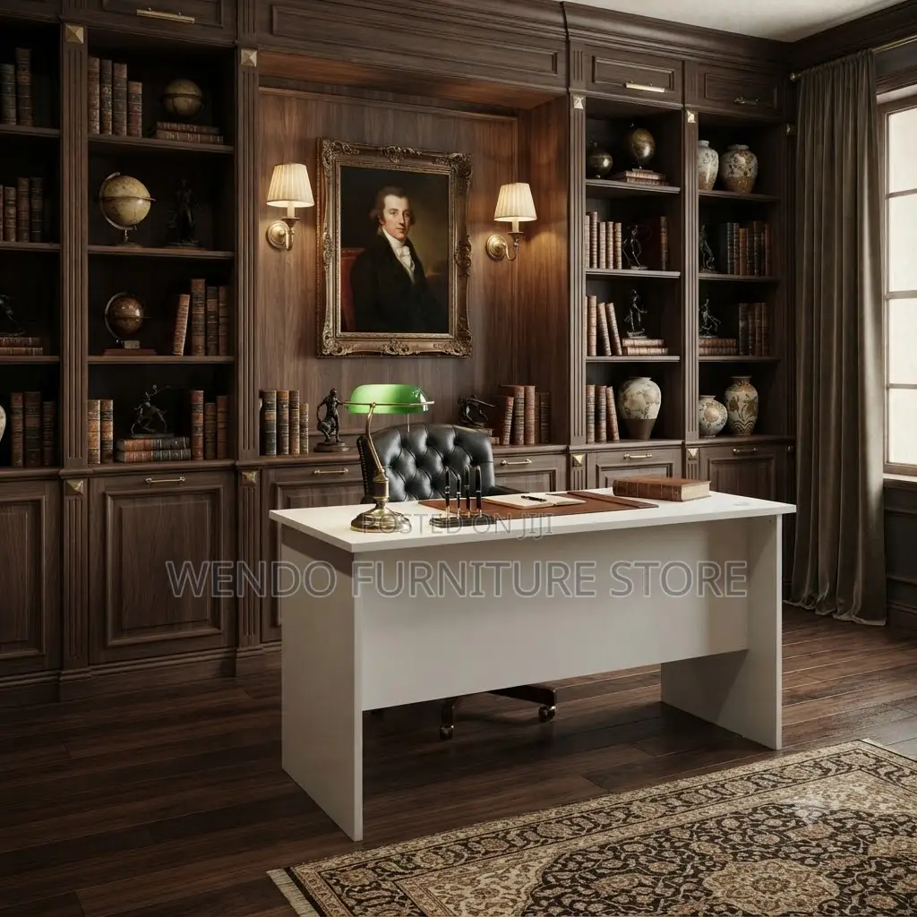 Office Desk; 0.9 Meter Organic Home Desks