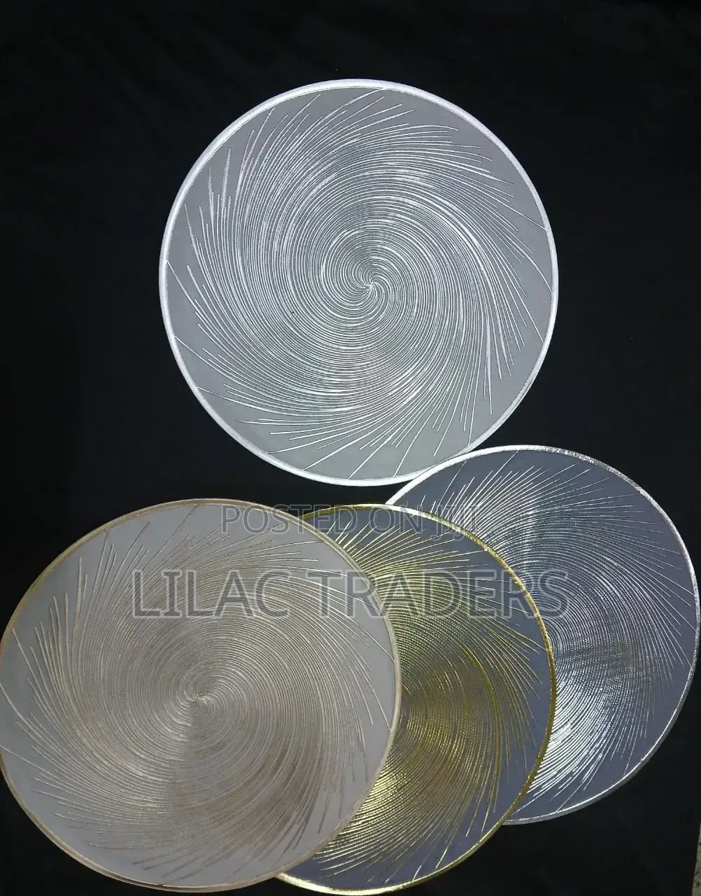 6pcs Stylish Waterproof PVC Table Mats