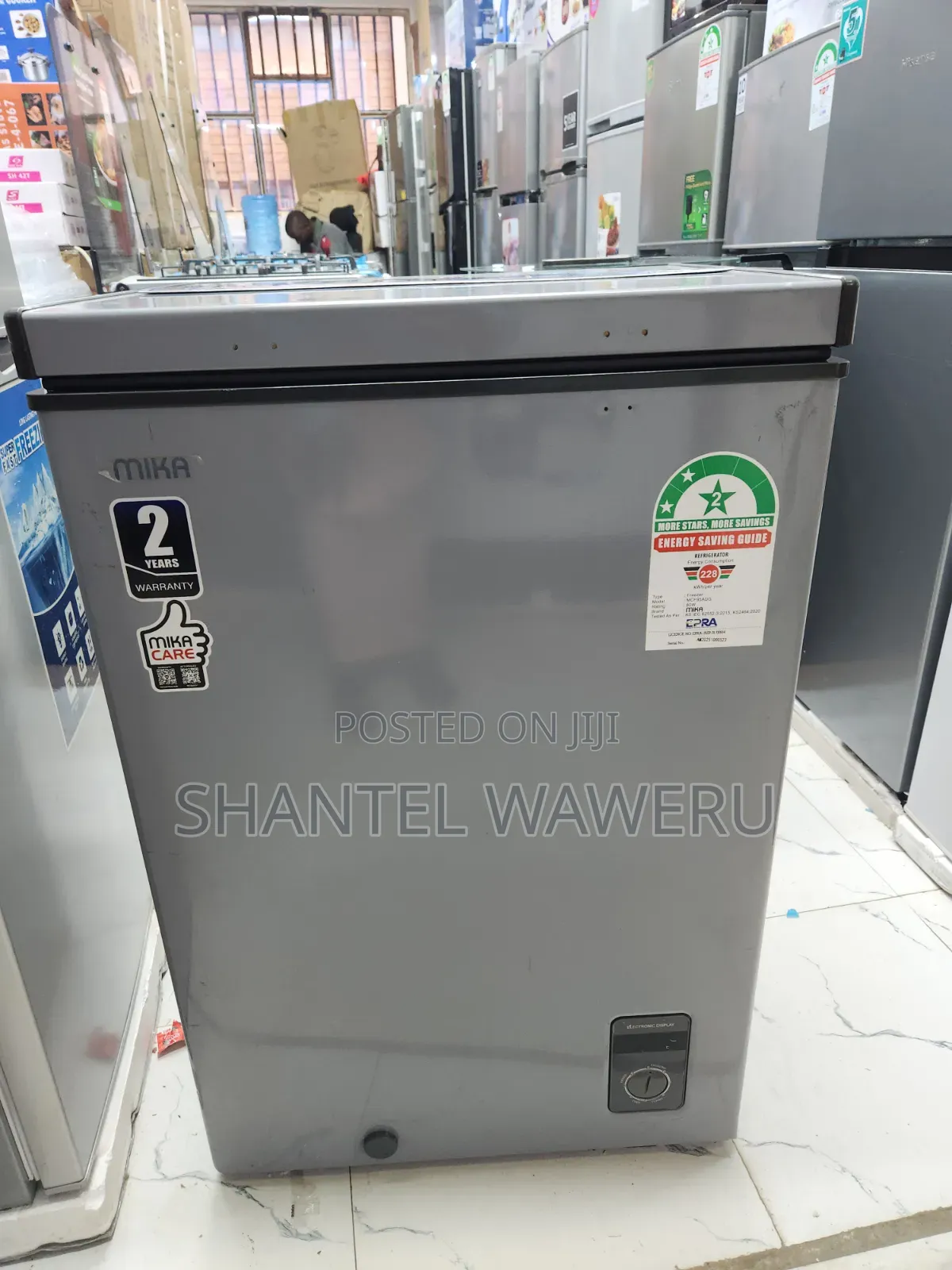 Mika Deep Freezer/ Chest Freezer
