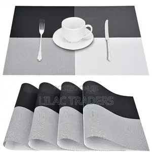 Beautiful PVC Table Mat Set – 6Pcs