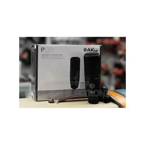 AKG P120 Cardioid Condenser Microphone (Black)