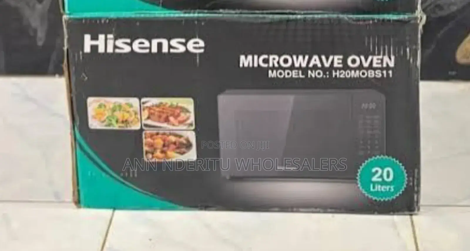 Restocked Hisense Microwave 20 L Bg/8