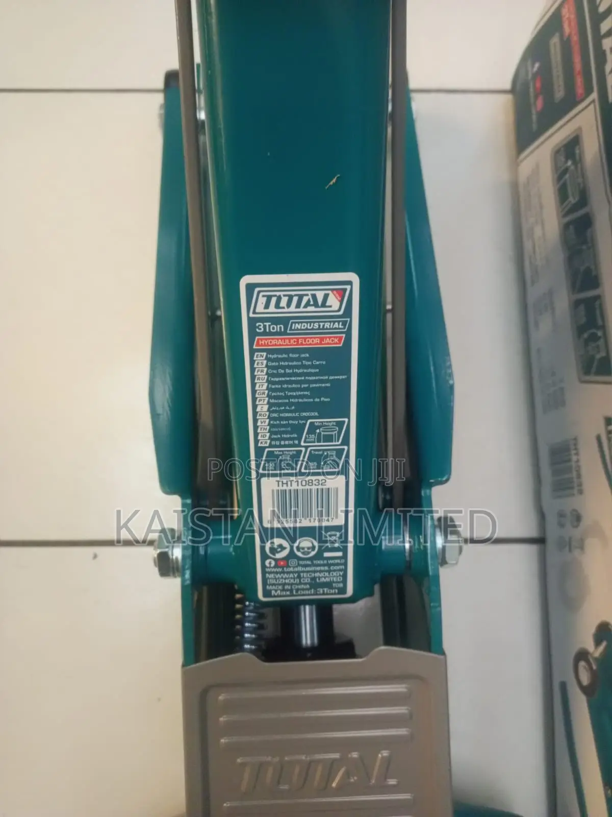 3-Ton Floor Jack – Lift Garage Service Jack for Cars, Trucks SUVs