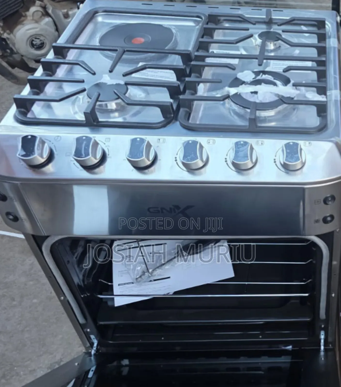 60x60 Free Standing Cooker With Food Warmer