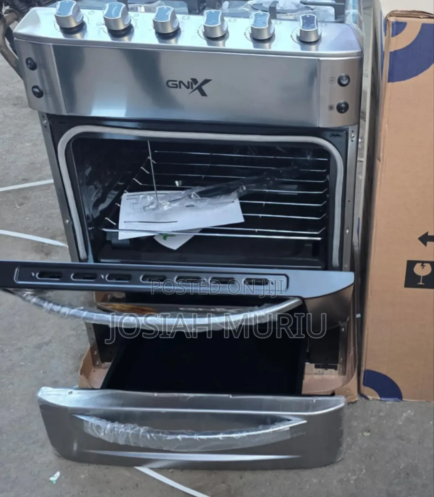 60x60 Free Standing Cooker With Food Warmer