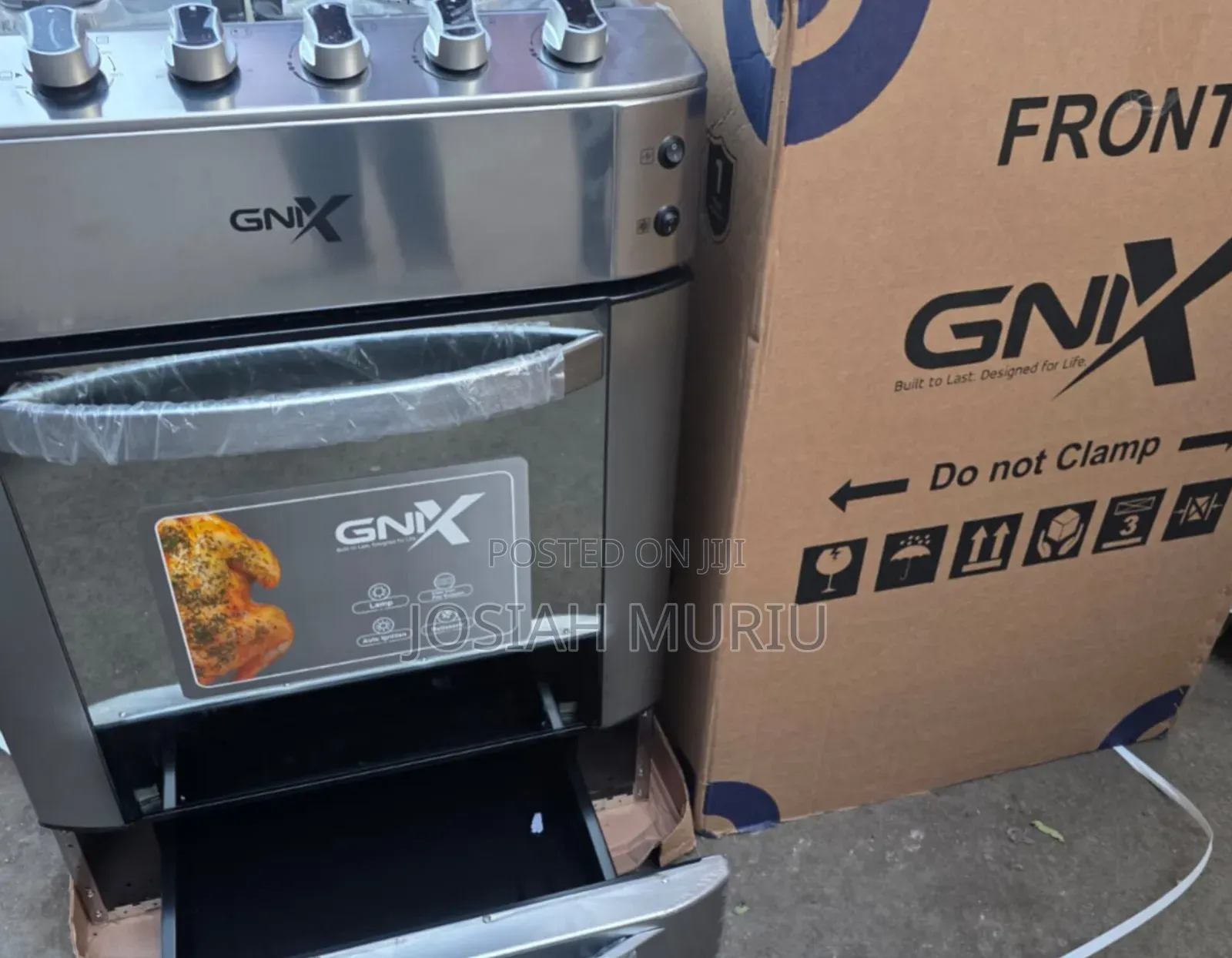 Gnix 4 Burner 3+1 Cooker With Food Warmer