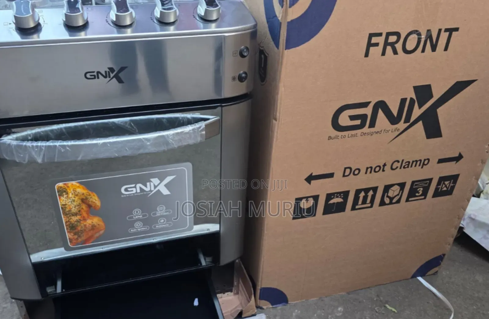 Gnix 4 Burner 3+1 Cooker With Food Warmer