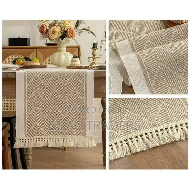 Premium Polyester Cotton Table Runner