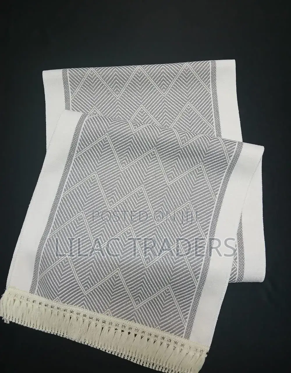 Modern Coffee Grey Table Runner